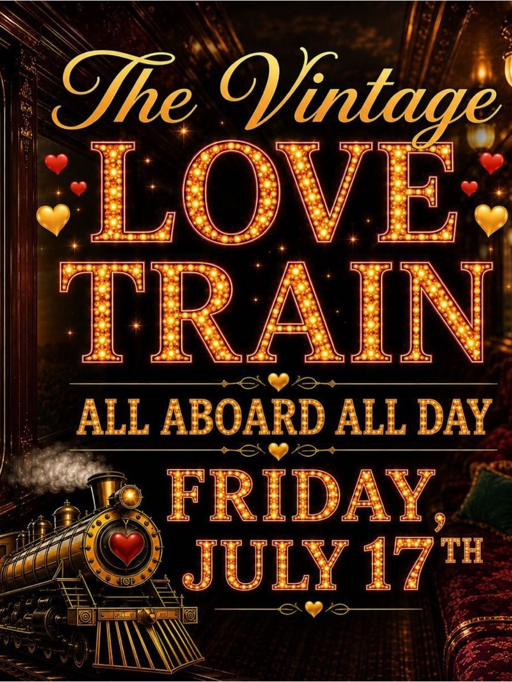 The Vintage Love Train  6/19/2026